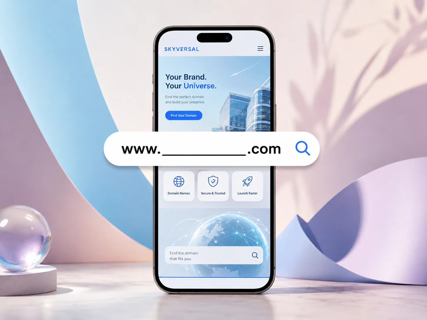 Starter web hosting control panel view