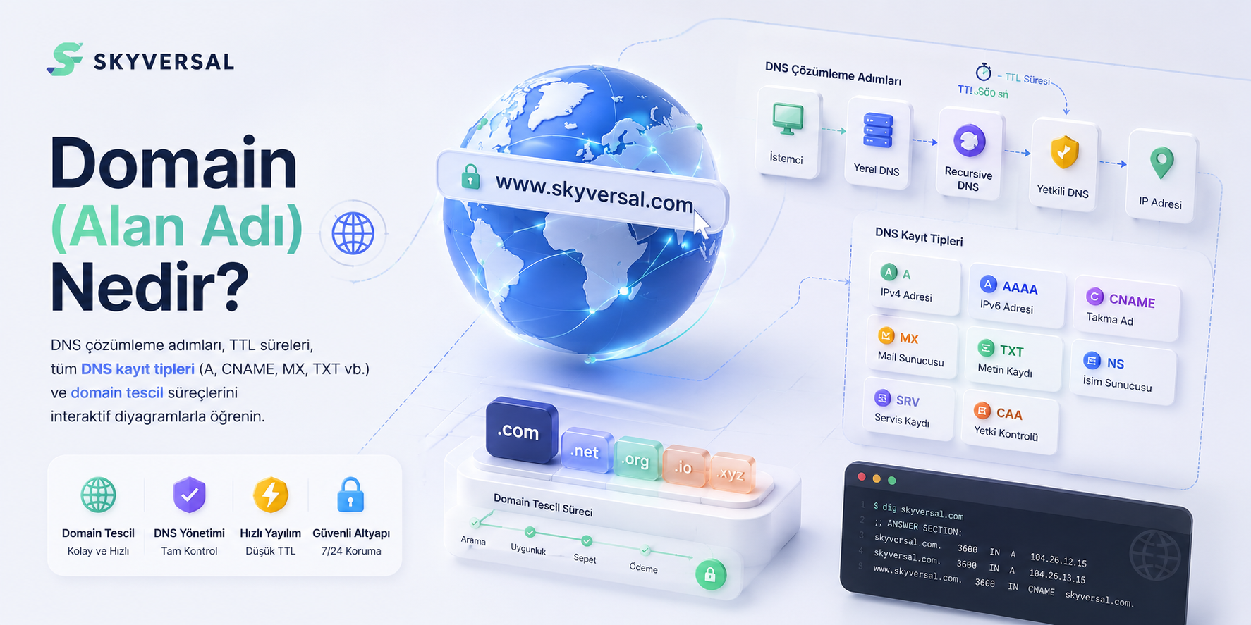 Domain (Alan Adı) Nedir?