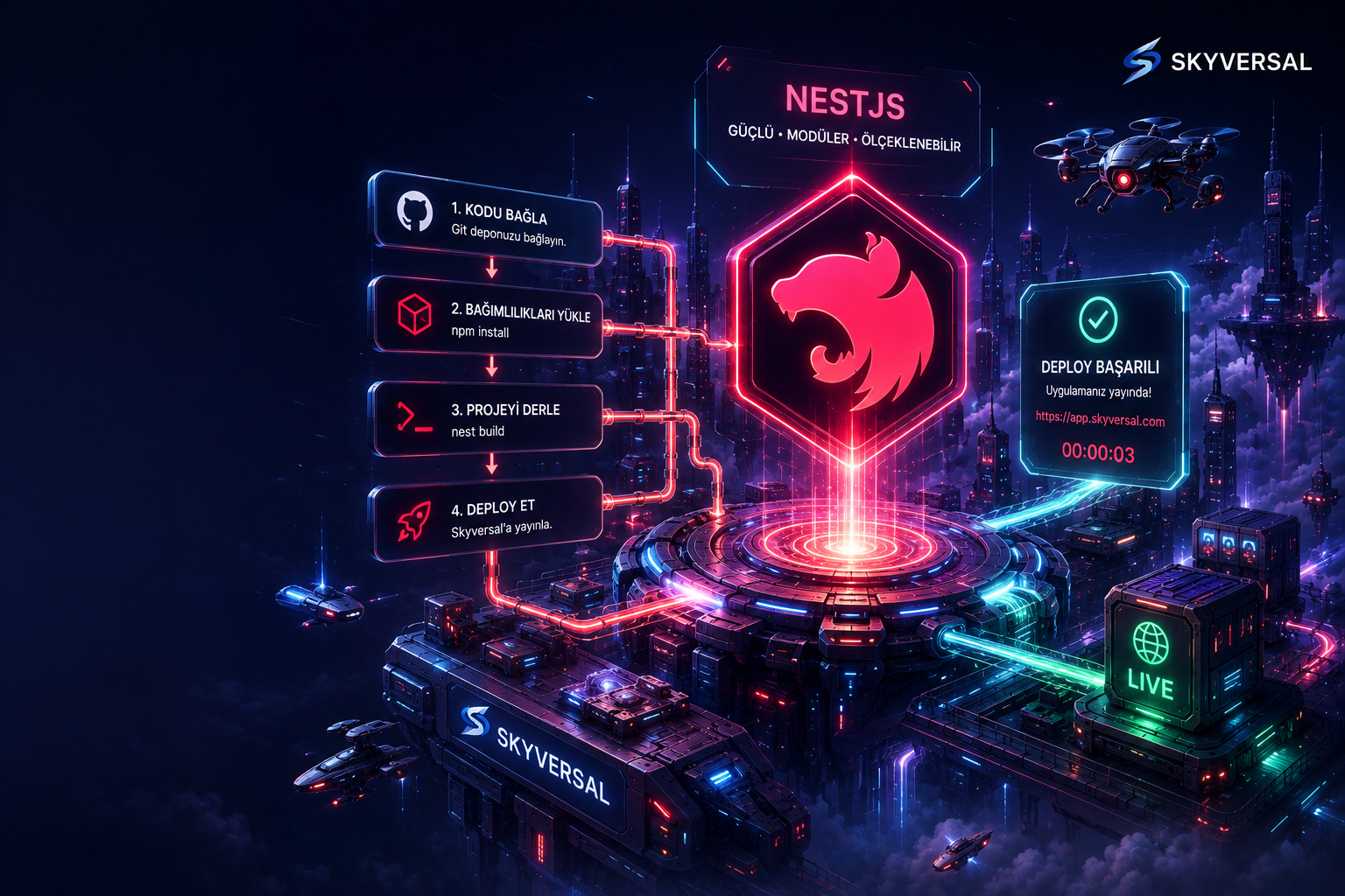 NestJS Projelerini Saniyeler İçinde Deploy Edin