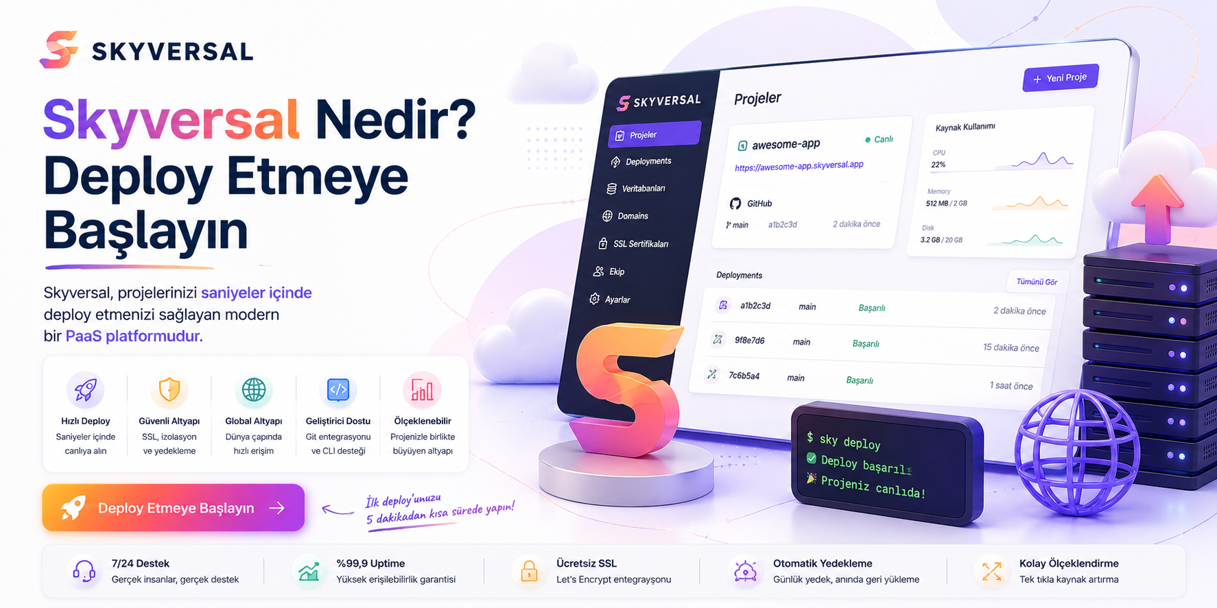 Skyversal Nedir? Deploy Etmeye Başlayın